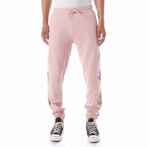 Kappa Logo Barillas Sweatpants Light Pink | 42159-DNAO