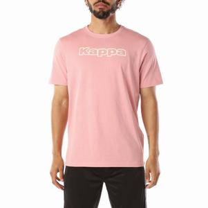 Kappa Logo Cabal T Shirts Light Pink | 39847-TMYX