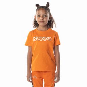 Kappa Logo Cabal T Shirts Orange | 34279-GNDR