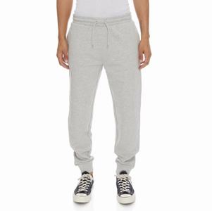 Kappa Logo Fleece Zanok Sweatpants Grey | 95240-GKWZ