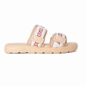 Kappa Logo Kalente Slides Beige | 45293-SKJL