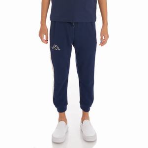 Kappa Logo Tape Anira 2 Sweatpants Navy | 41798-DHRB