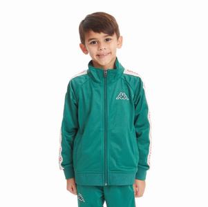 Kappa Logo Tape Artem 2 Track Jackets Dark Green | 60174-TCOK