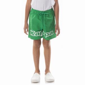 Kappa Logo Tape Dolm Shorts Green | 47206-YEHA