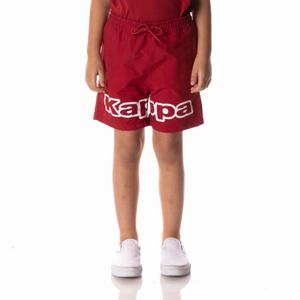 Kappa Logo Tape Dolm Shorts Red | 07234-EKVB