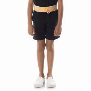 Kappa Logo Tape Eko Shorts Black Orange | 43190-GFTB