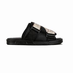 Kappa Logo Tape Kalpi 2 Sandals Black | 52986-NMXJ