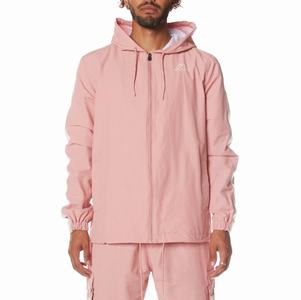 Kappa Logo Tape Kitty Hoodie Light Pink | 67891-EXJZ