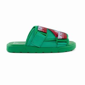 Kappa Logo Zirk 1 Sandals Green | 30761-XQVR