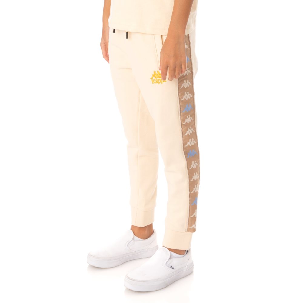 Kappa 222 Banda Alanz 3 Sweatpants Beige | 41085-VPEN