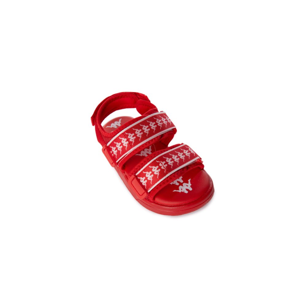 Kappa 222 Banda Aster 7 Toddlers Sandals Red White | 58106-FSOW