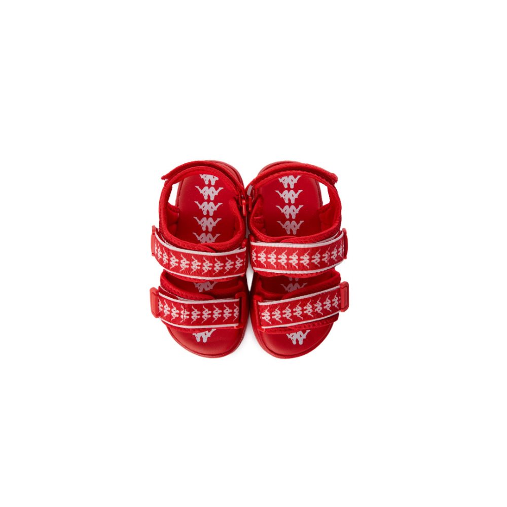 Kappa 222 Banda Aster 7 Toddlers Sandals Red White | 58106-FSOW