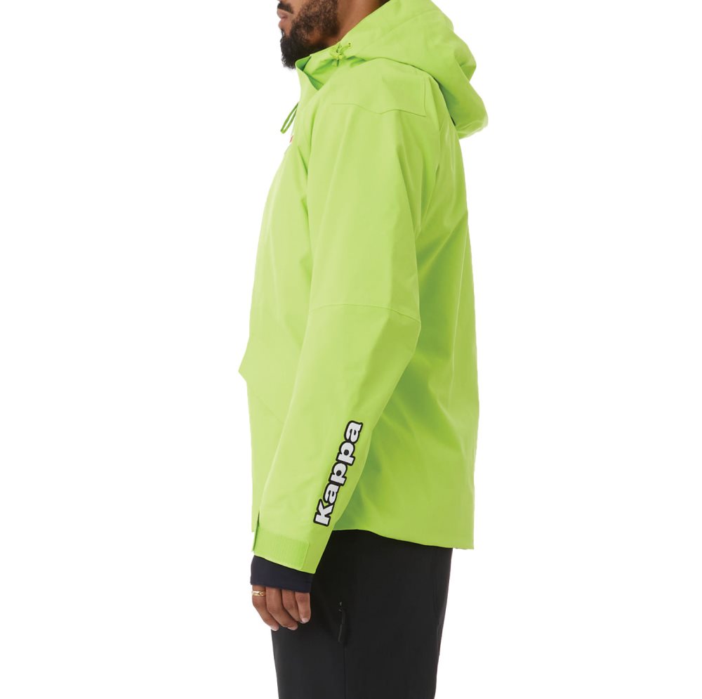 Kappa 6Cento 611 Fisi Ski Jackets Green Light Green | 51872-CMTB