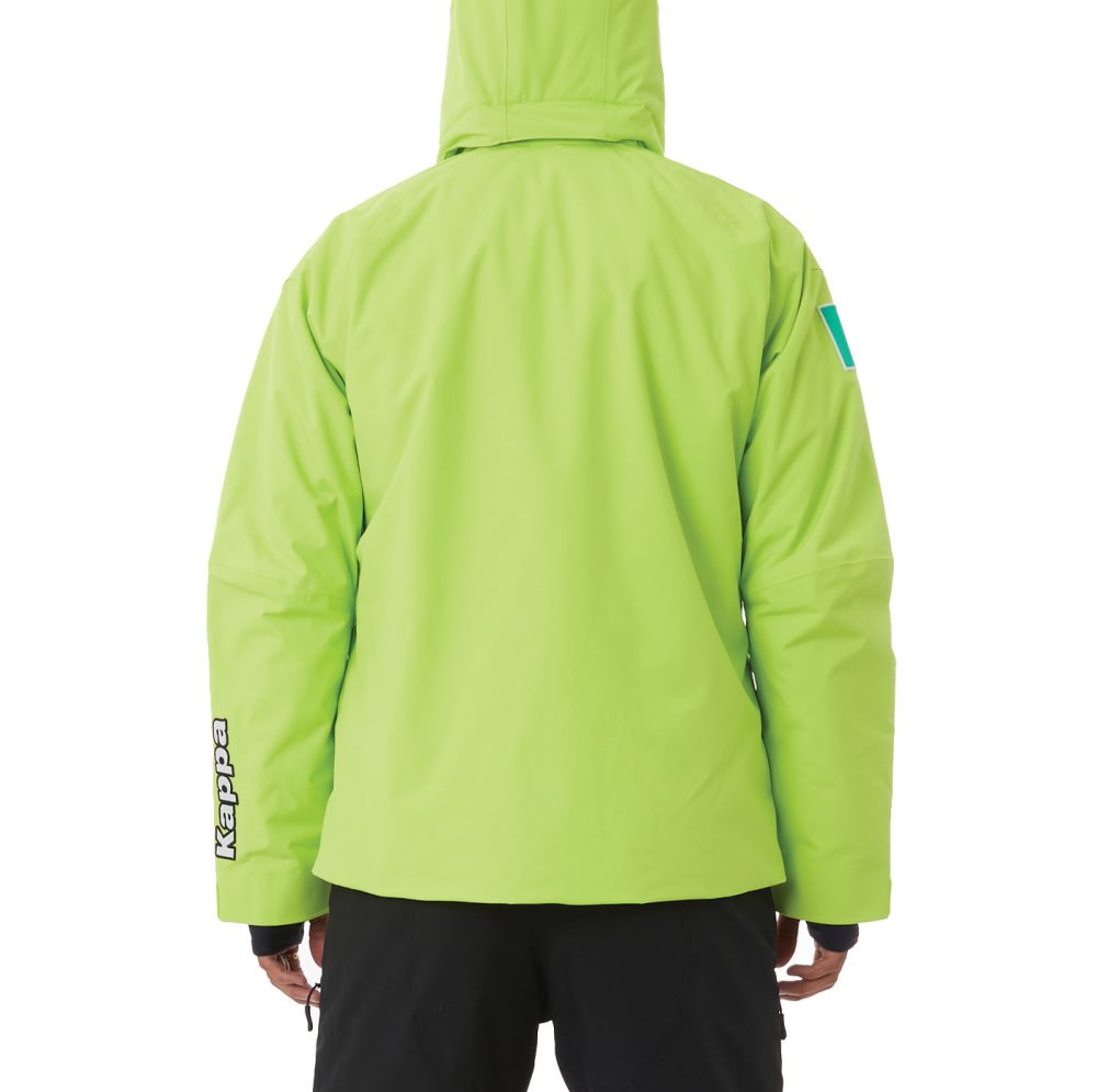 Kappa 6Cento 611 Fisi Ski Jackets Green Light Green | 51872-CMTB