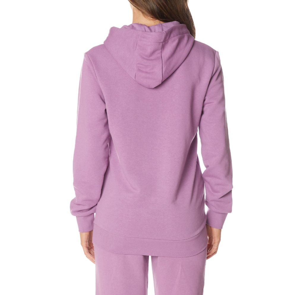 Kappa Authentic Ambanja Hoodie Purple Lavender White | 61075-EXBZ