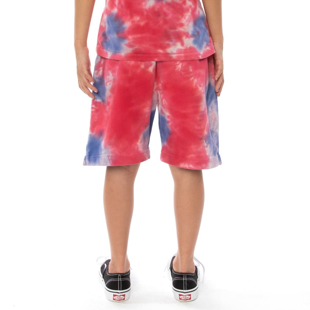 Kappa Authentic Cyntu Tie Dye Shorts Cream Purple | 49013-HEQB