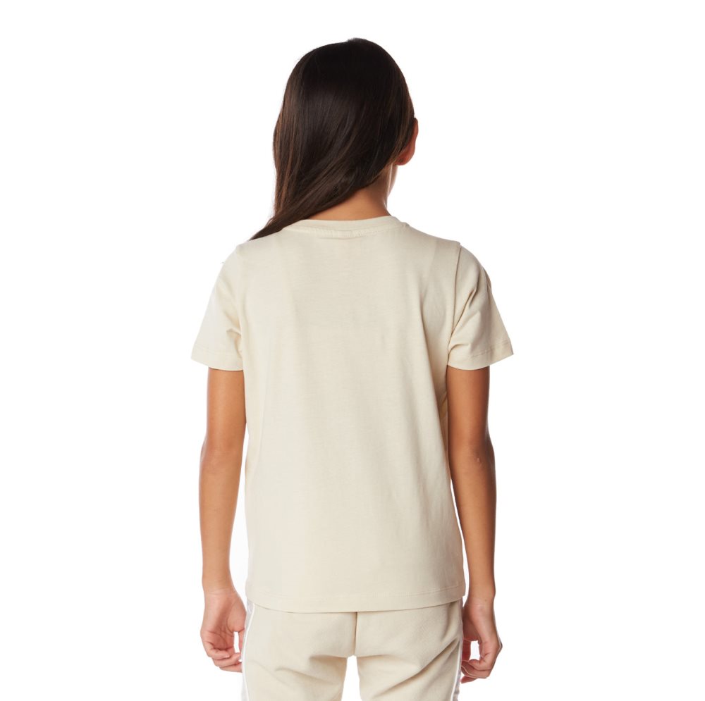 Kappa Authentic Estessi T Shirts Beige | 65327-KTEO