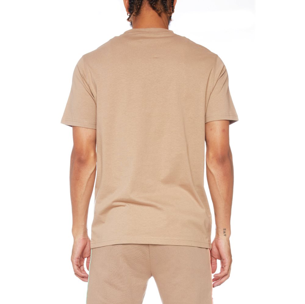 Kappa Authentic Estessi T Shirts Brown | 75248-ECKU