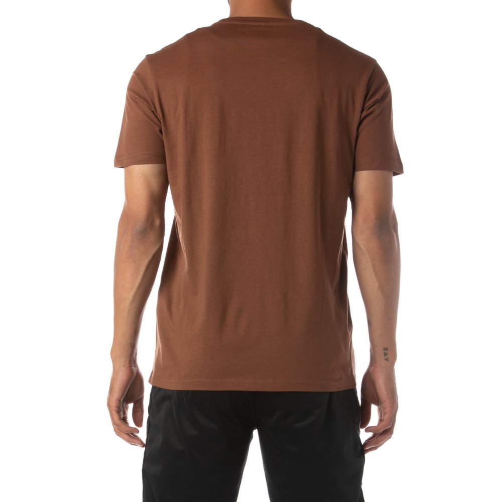 Kappa Authentic Estessi T Shirts Brown White | 45219-ANED