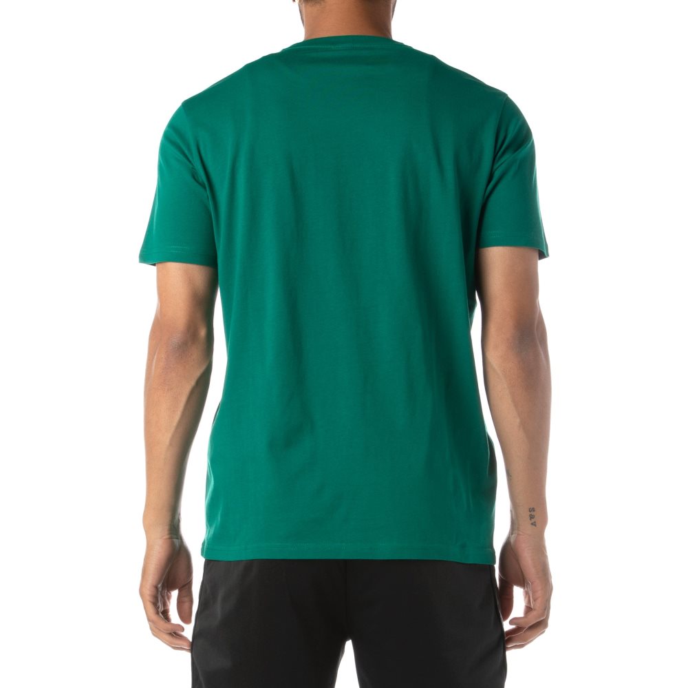 Kappa Authentic Estessi T Shirts Green White | 97625-TLYS