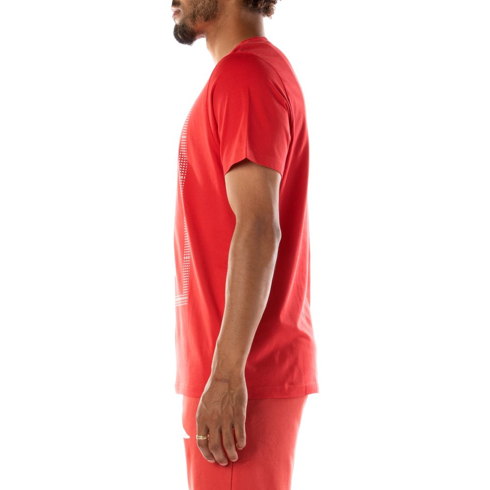 Kappa Authentic Graphik Graphy T Shirts Red | 13604-LGDI