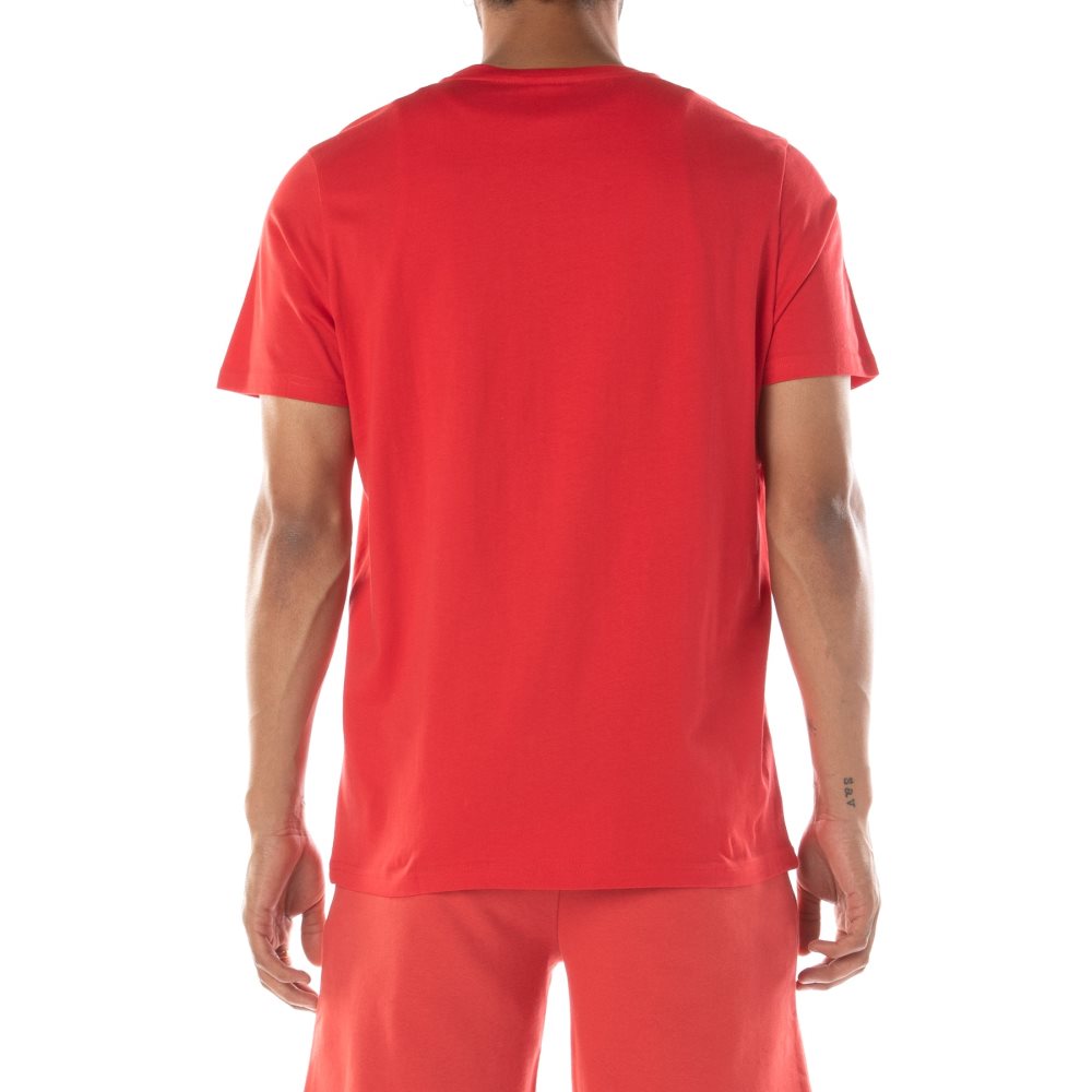 Kappa Authentic Graphik Graphy T Shirts Red | 13604-LGDI