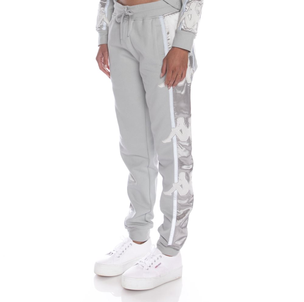 Kappa Authentic Kent Sweatpants Grey | 60984-MDYT