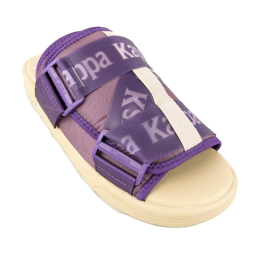 Kappa Authentic Mitel 1 Sandals Purple Beige | 64372-GXIR