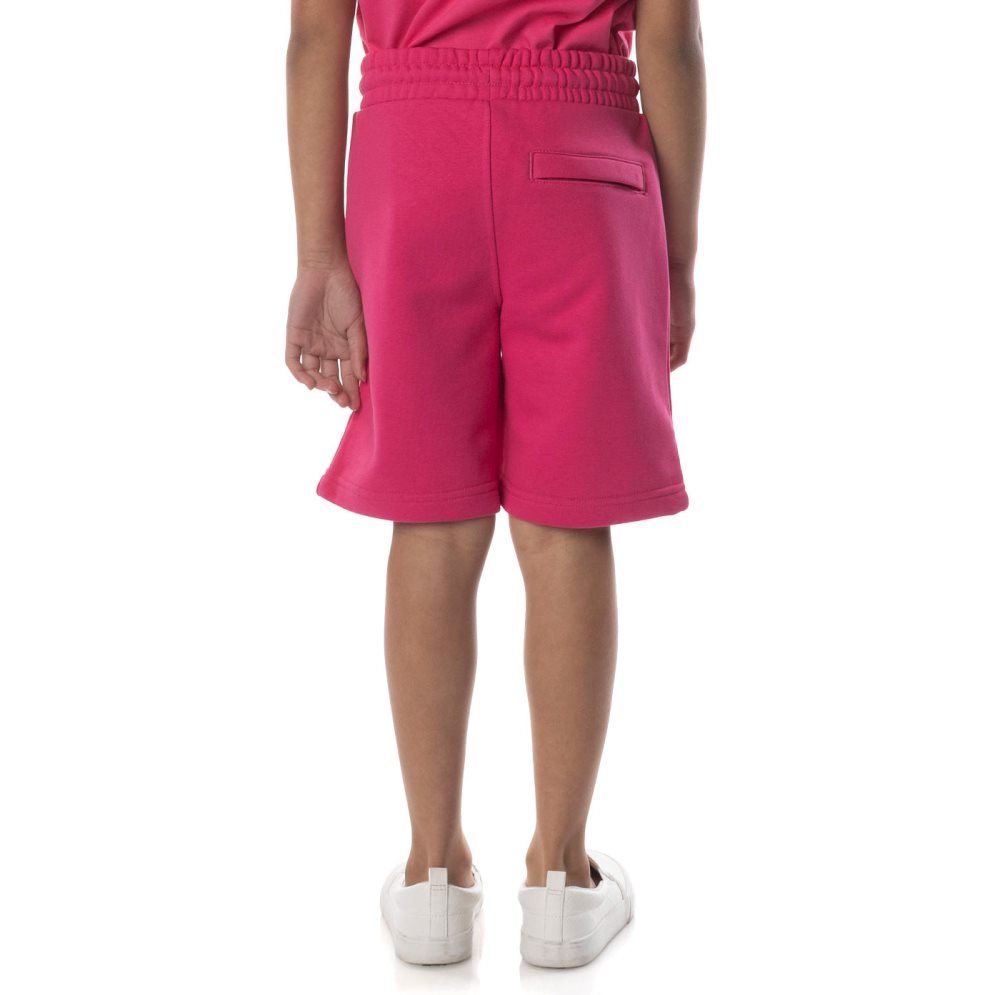 Kappa Authentic Uppsala Shorts Pink Brown | 12803-CHEX