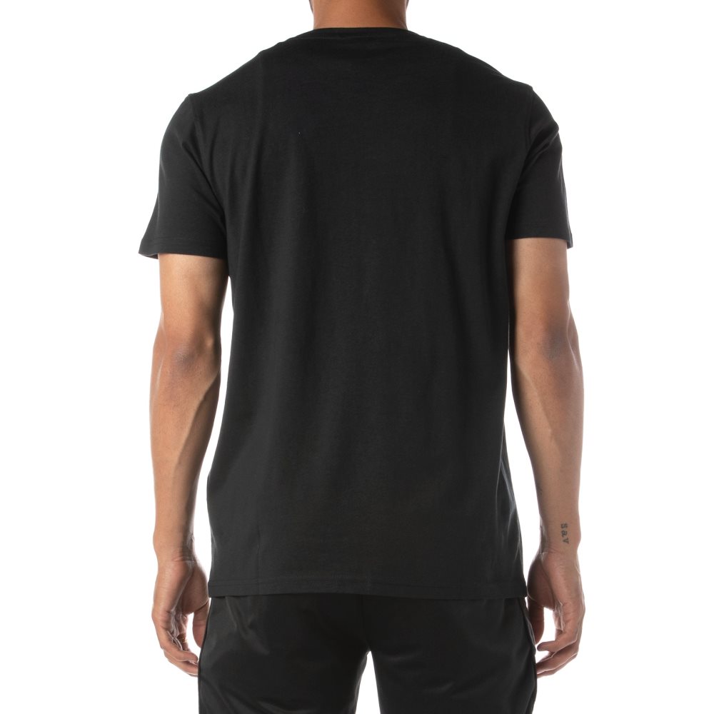 Kappa Authentic Vanguard T Shirts Black | 90851-RNQS