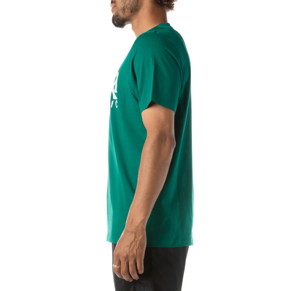 Kappa Authentic Vanguard T Shirts Green | 53679-RLKJ