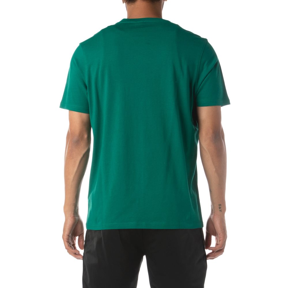 Kappa Authentic Vanguard T Shirts Green | 53679-RLKJ