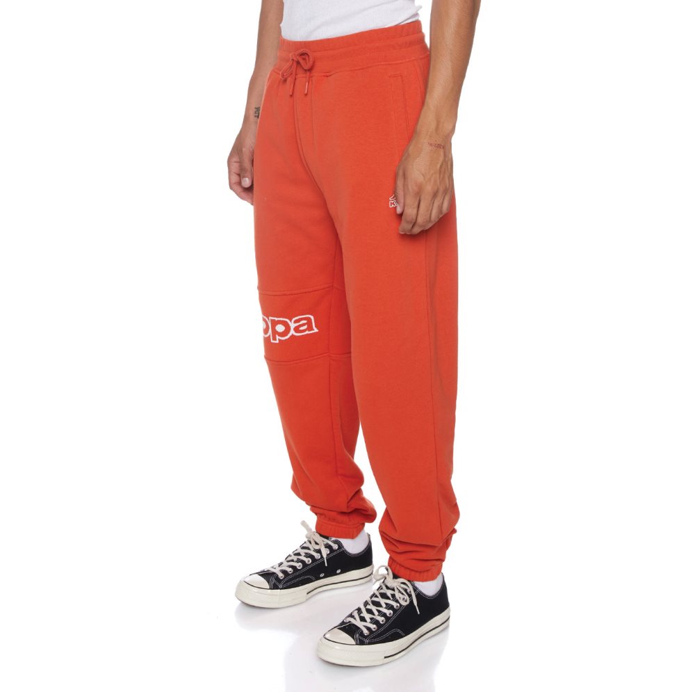 Kappa Logo Arctplus Sweatpants Orange | 78593-SIPT