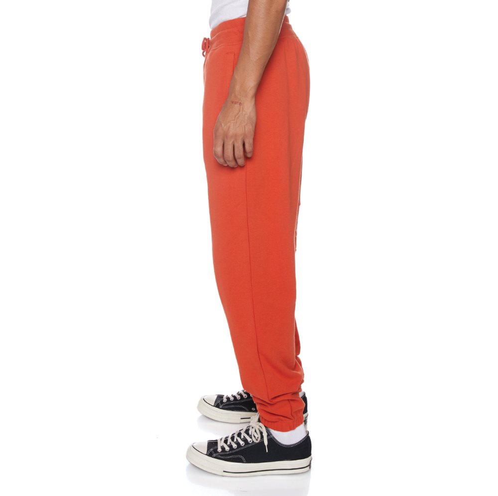 Kappa Logo Arctplus Sweatpants Orange | 78593-SIPT