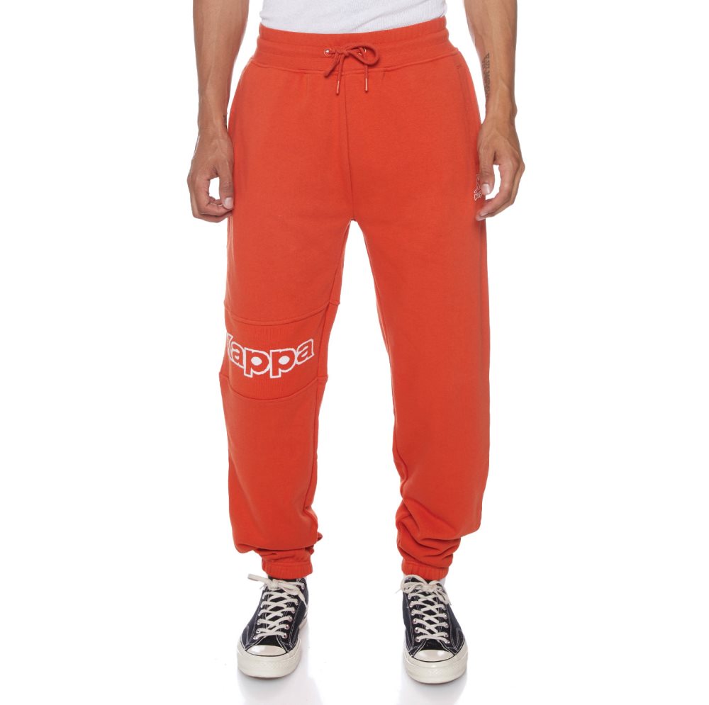 Kappa Logo Arctplus Sweatpants Orange | 78593-SIPT