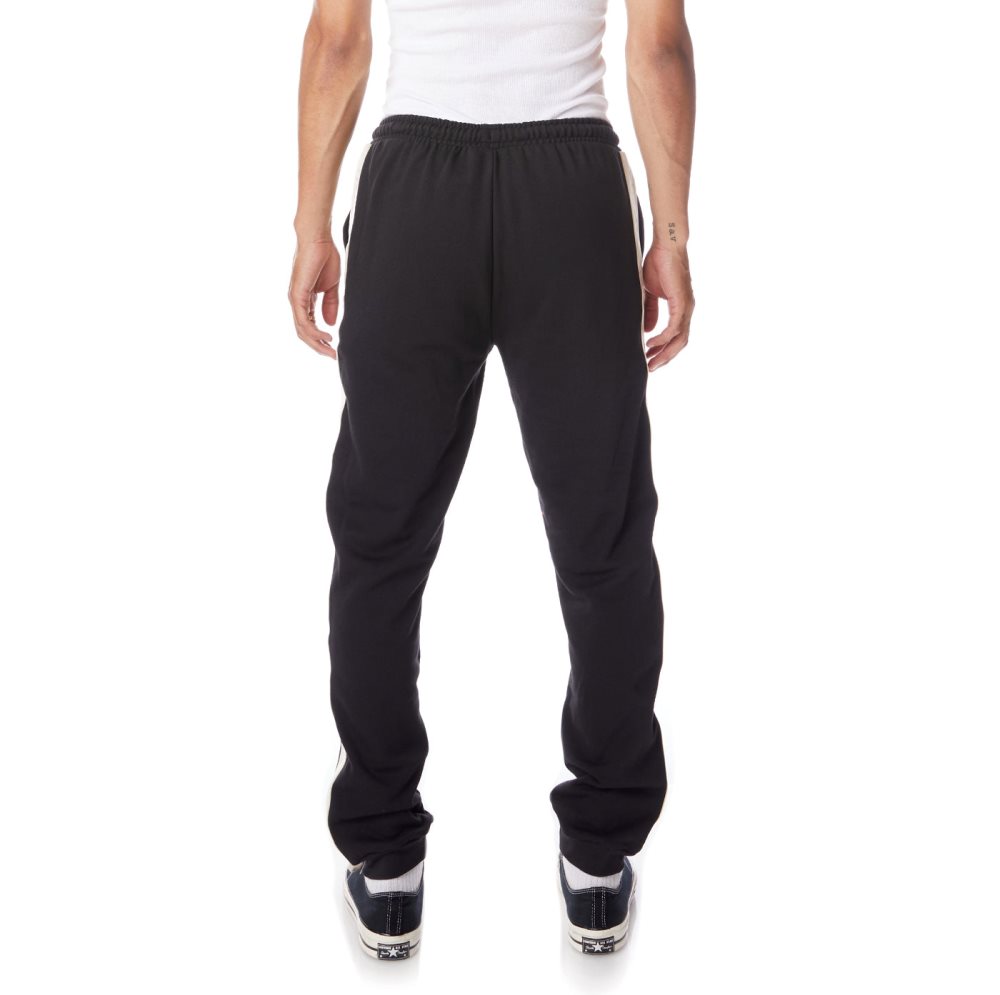 Kappa Logo Tape Anira 2 Sweatpants Black | 02364-MXYW