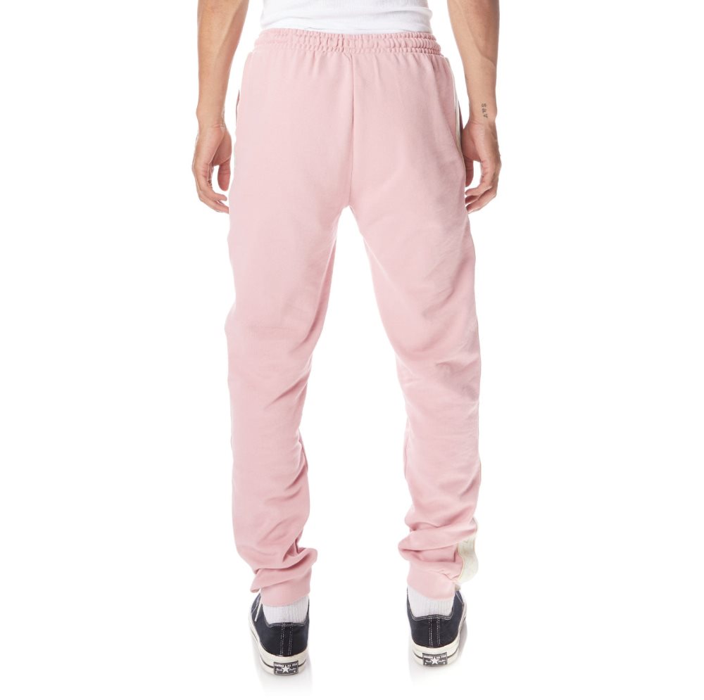 Kappa Logo Tape Anira 2 Sweatpants Light Pink | 05942-OVDF