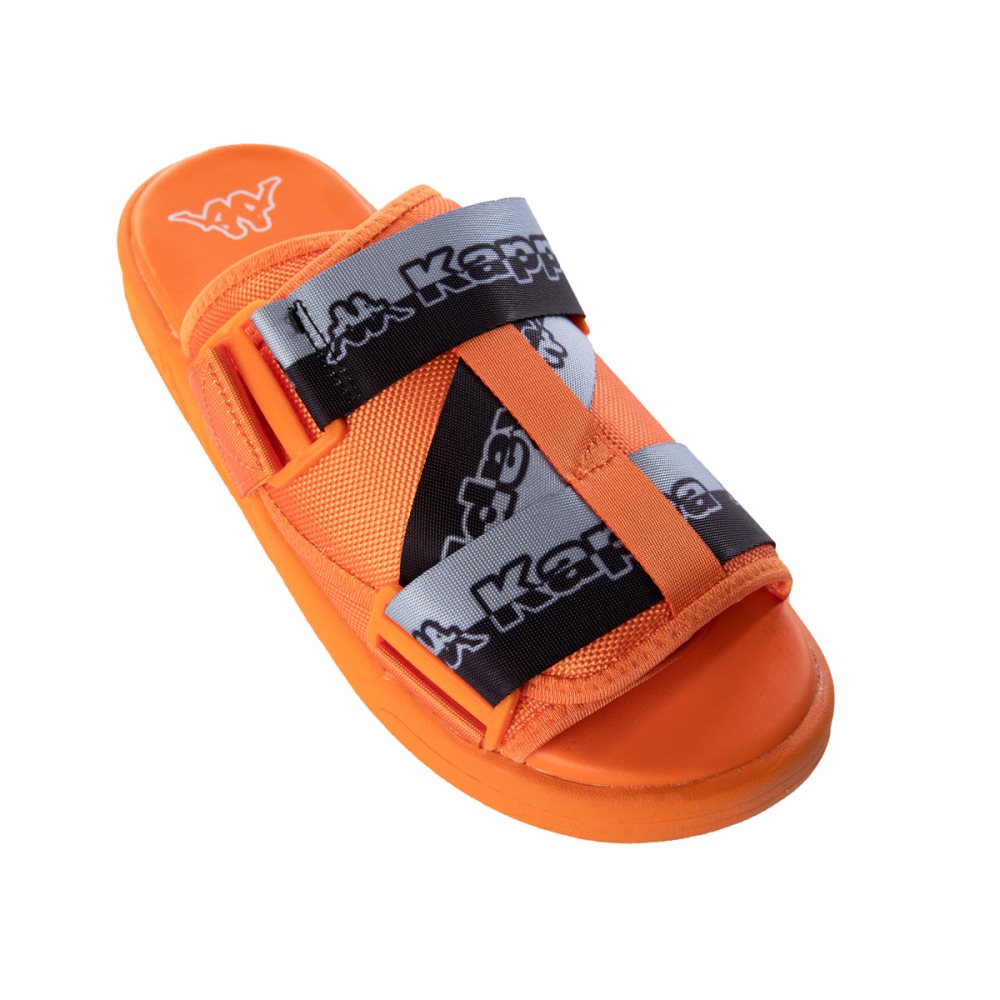 Kappa Logo Zirk 1 Sandals Orange | 95236-TVDA